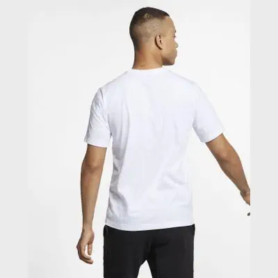 T shirt nike air col blanc cheap