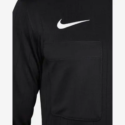 Trikot met lange mouwen des Schiedsrichters Nike Schiedsrichter FFF II Schwarz für herren