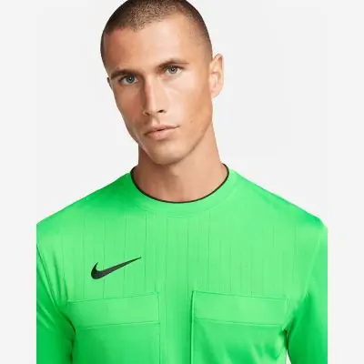 Maillot d'arbitre manches longues Nike Arbitre FFF II Vert pour homme