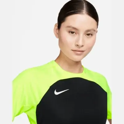Nike Dri Fit Strike III Women s Jersey DR0909 011 Fluorescent Yellow EKINSPORT