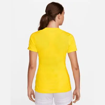 Top da allenamento Nike Dri Fit Academy 23 Donna DR1338 719 Giallo e oro giallo EKINSPORT