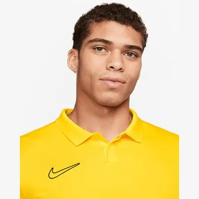 Nike Dri Fit Academy 23 Men s Polo DR1346 719 Yellow Yellow Gold EKINSPORT