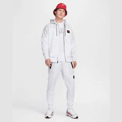 Survetement nike air max blanc cheap