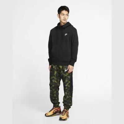 Nike Sportswear Club Men's Zip Hoody BV2648-010 Black EKINSPORT