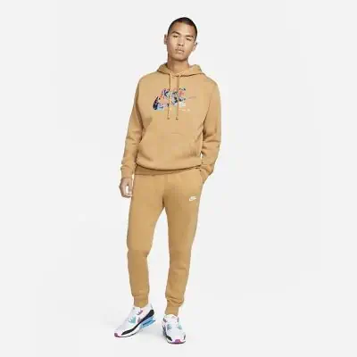 Calcetines de chandal Nike Sportswear Club Fleece Hombre BV2671 722 Oro amarillo EKINSPORT