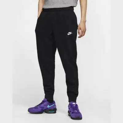 Mens black joggers nike shop