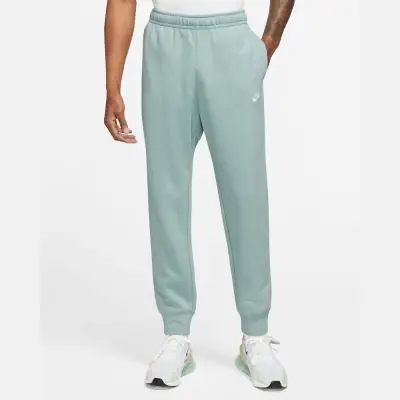 Club Fleece Neon Green Nike Pants Jogging Bottoms Nike Sportswear