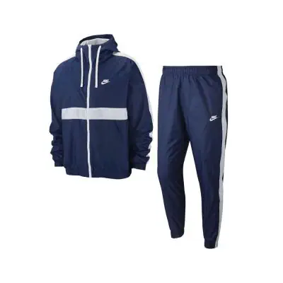 Navy blue nike sweat suit outlet