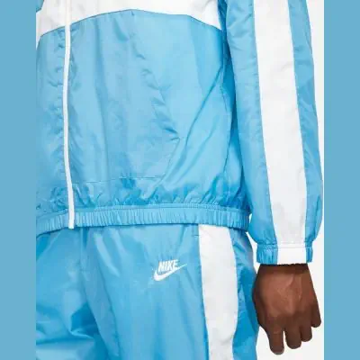 ensemble survetement nike sportswear bleu homme bv3025 469