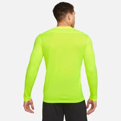 Nike Park VII Men s Fluorescent Yellow Long Sleeve Jersey EKINSPORT