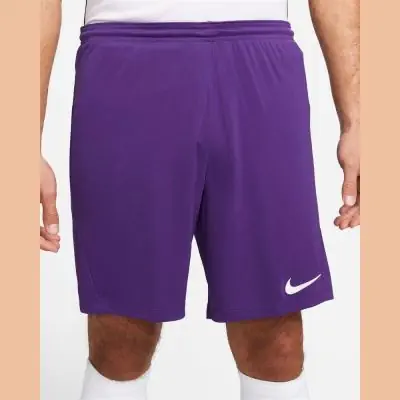 Short Nike Park III Violet pour homme EKINSPORT