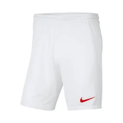 Nike Park III Kinder Shorts BV6865 103 WeiB Rot EKINSPORT