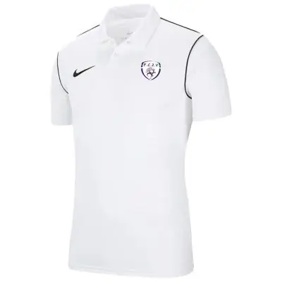 Polo nike blanc outlet