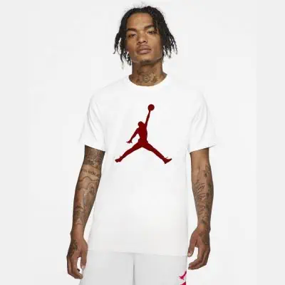 Tee shirt nike homme blanc jordan hotsell