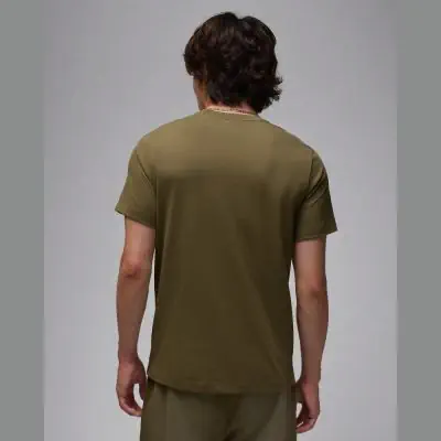 T shirt Nike Jordan Olivgrun fur mann