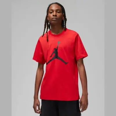 Tee shirt jordan rouge hotsell