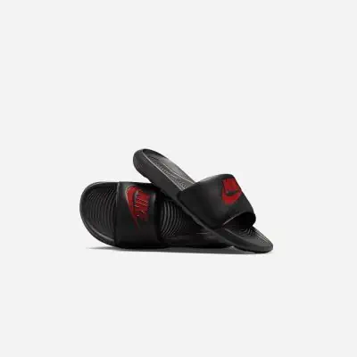 Claquette nike rouge et noir best sale
