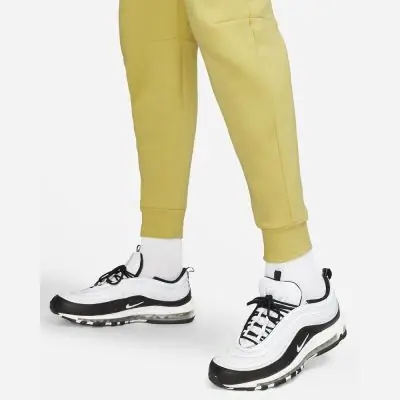 Pantalon de jogging Nike Sportswear Tech Fleece pour Homme CU4495 700 Jaune EKINSPORT