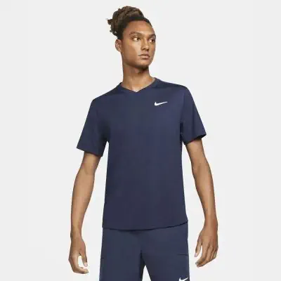 Top da tennis NikeCourt Uomo Blu Navy EKINSPORT