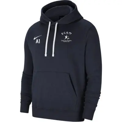 Felpa con cappuccio Nike FC Ozoir 77 Blu Navy per bambino