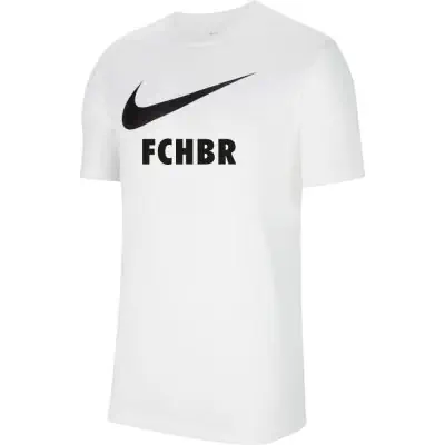 T-shirt Nike Blanc pour Homme FC Haute Bretagne Romantique