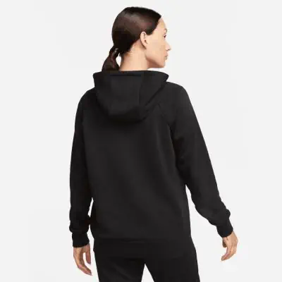 sweat zippe capuche nike team club 20 noir femme cw6955 010