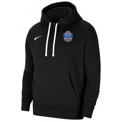 Sweat zippé à capuche Nike Noir pour Femme CS Montereau Basket
