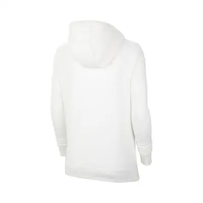 Felpa con cappuccio Nike Team Club 20 Donna CW6957 101 Bianco EKINSPORT