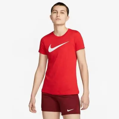 Maglietta Nike Team Club 20 Donna CW6967 657 Rosso EKINSPORT