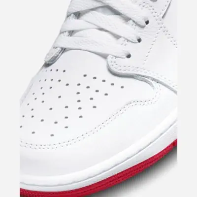Jordan 1 blanche et rouge cheap