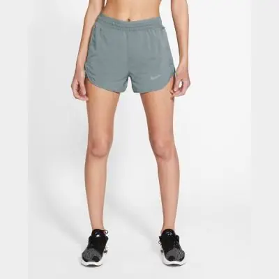 Pantaloncini da corsa Nike Tempo Luxe 2 In 1 Donna CZ9574 084 Grigio EKINSPORT