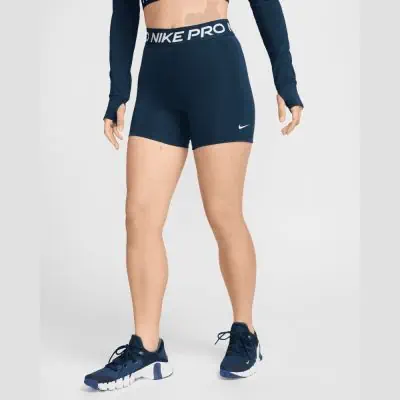 Pantaloncini Nike Pro Blue White Donna EKINSPORT
