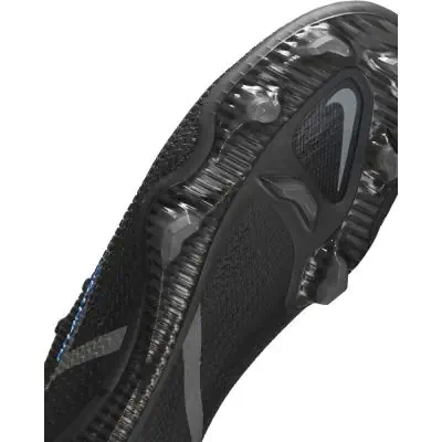 Chaussures de football Nike Phantom GT2 Elite FG Noires et Bleues - Renew Pack - CZ9890-004