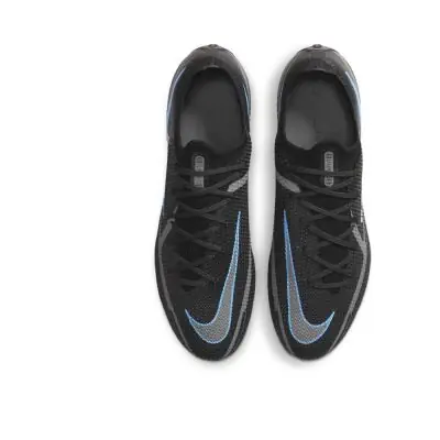 Chaussures de football Nike Phantom GT2 Elite FG Noires et Bleues - Renew Pack - CZ9890-004