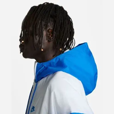 veste capuche nike sportswear bleu pour homme da0001 406