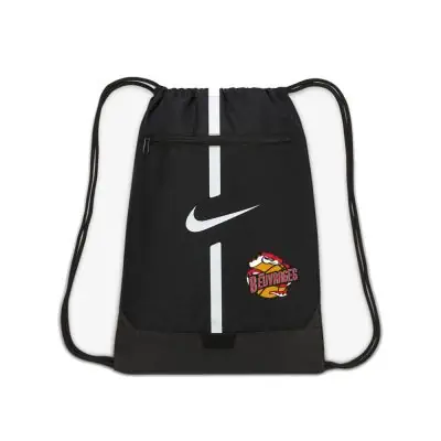 Sac à cordelettes Nike USM Beuvrages Basket Noir Unisexe