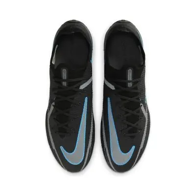 Chaussures de football Nike Phantom GT2 Elite SG-Pro AC Noires et Bleues - Renew Pack - DC0753-004