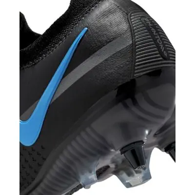 Chaussures de football Nike Phantom GT2 Elite SG-Pro AC Noires et Bleues - Renew Pack - DC0753-004