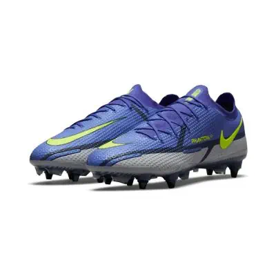 Chaussures de football Nike Phantom GT2 Elite SG Pro bleues DC0753-570