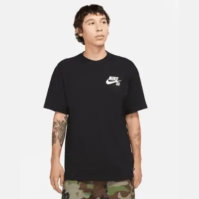 Men s Nike SB Black T Shirt EKINSPORT