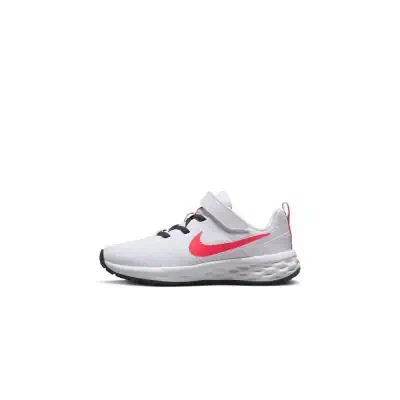 Nike Revolution 6 White Children s Shoes DD1095 101 EKINSPORT