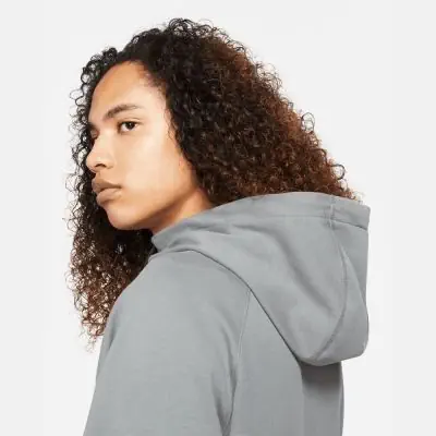 Men's Nike Sportswear Tech Essentials Grey and Black Zip