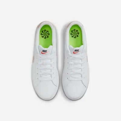 Chaussure Nike Court Royal 2 Blanc Rose pour femme EKINSPORT