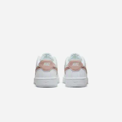 Chaussure Nike Court Royal 2 Blanc Rose pour femme EKINSPORT
