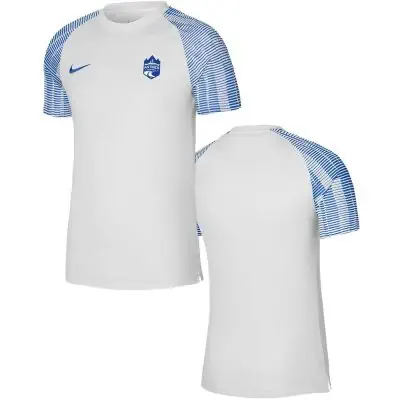 Maillot de match Nike Antibes Handball Blanc & Bleu Royal pour homme