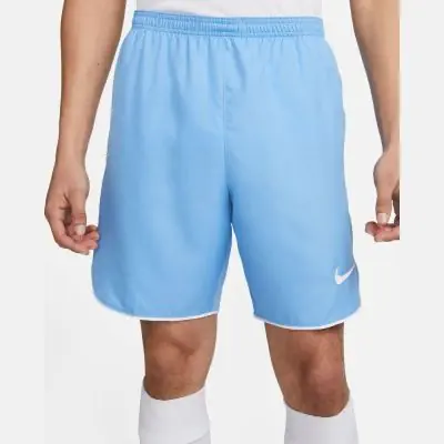 short de football nike laser 5 bleu ciel homme dh8111 412