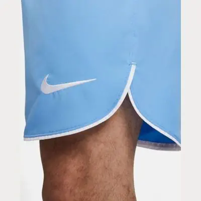 short de football nike laser 5 bleu ciel homme dh8111 412