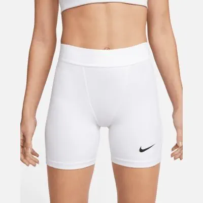 Women's Nike Pro Strike White shorts EKINSPORT