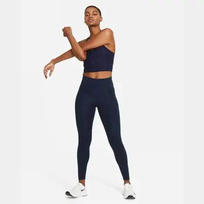 legging nike one bleu marine pour femme dd0252 451