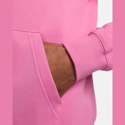 sweat a capuche nike sportswear rose et blanc homme bv2654 675